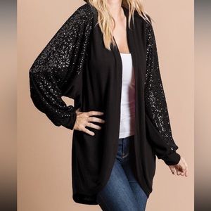 Sequined Cardigan